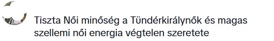 Visszajelzés egy TikTok-videó alatt, ahol sokan bizsergést és gyógyító energiát éreztek Edina festményén keresztül.