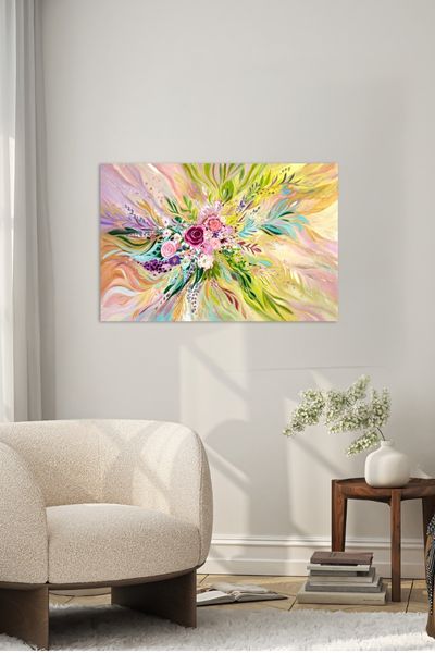 Tündérkert - Energetikailag beavatott művészi nyomat